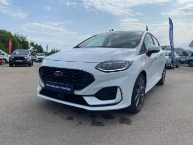 Voir le détail de l'offre de cette FORD Fiesta 1.0 Flexifuel 95ch ST-Line X 5p de 2023 en vente à partir de 21 499 € 