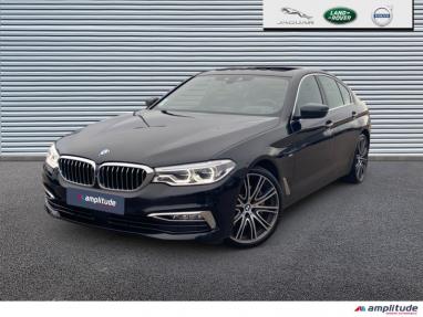 Voir le détail de l'offre de cette BMW Série 5 530dA 265ch Luxury de 2019 en vente à partir de 484.67 €  / mois