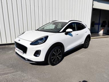 Voir le détail de l'offre de cette FORD Puma 1.0 EcoBoost 125ch mHEV Titanium 6cv de 2020 en vente à partir de 228.36 €  / mois