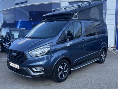 Voir le détail de l'offre de cette FORD Transit CustomNugget 320 L1H1 2.0 EcoBlue 170ch Active BVA6 de 2024 en vente à partir de 59 999 € 