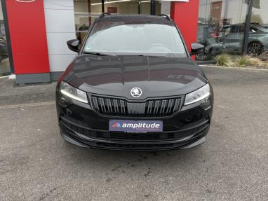 Voir le détail de l'offre de cette SKODA Karoq 1.5 TSI ACT 150ch Sportline DSG Euro6ap de 2021 en vente à partir de 28 399 € 