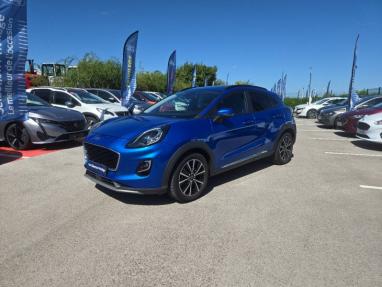 Voir le détail de l'offre de cette FORD Puma 1.0 EcoBoost 155ch mHEV Titanium de 2020 en vente à partir de 255.73 €  / mois