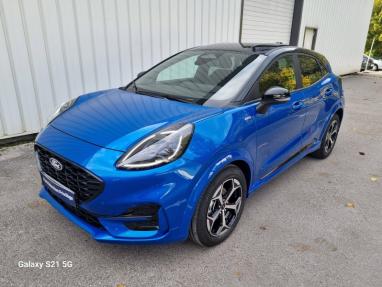 Voir le détail de l'offre de cette FORD Puma 1.0 EcoBoost Hybrid 125ch ST Line S&S de 2024 en vente à partir de 26 990 € 