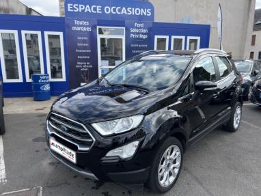 Voir le détail de l'offre de cette FORD EcoSport 1.0 EcoBoost 125ch Titanium de 2020 en vente à partir de 134.29 €  / mois