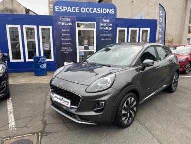 Voir le détail de l'offre de cette FORD Puma 1.0 Flexifuel 125ch S&S mHEV Titanium de 2024 en vente à partir de 241.86 €  / mois