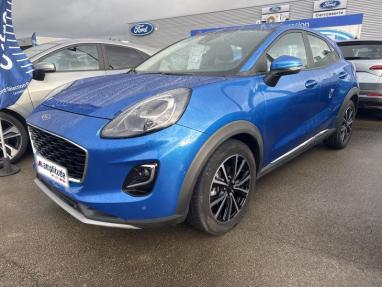 Voir le détail de l'offre de cette FORD Puma 1.0 EcoBoost 125 ch mHEV Titanium 7cv de 2020 en vente à partir de 185.03 €  / mois