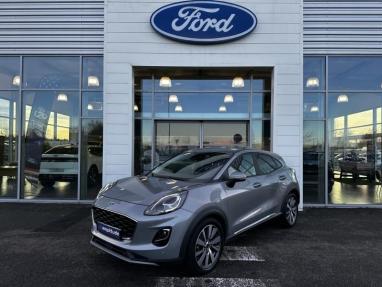 Voir le détail de l'offre de cette FORD Puma 1.0 Flexifuel 125ch S&S mHEV Titanium X de 2022 en vente à partir de 200.83 €  / mois