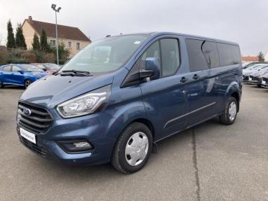 Voir le détail de l'offre de cette FORD Transit Custom Kombi 320 L1H1 2.0 EcoBlue 130ch mHEV Trend Business 7cv de 2023 en vente à partir de 389.74 €  / mois