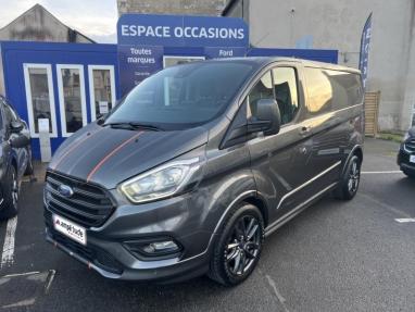 Voir le détail de l'offre de cette FORD Transit Custom Fg 290 L1H1 2.0 EcoBlue 185 S&S Sport BVA6 de 2021 en vente à partir de 458.58 €  / mois