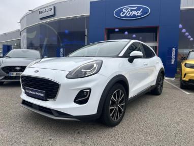 Voir le détail de l'offre de cette FORD Puma 1.0 EcoBoost 125ch mHEV Titanium 6cv de 2021 en vente à partir de 200.3 €  / mois