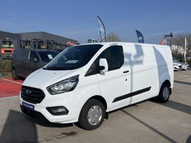 Voir le détail de l'offre de cette FORD Transit Custom Fg 300 L2H1 2.0 EcoBlue 130 Trend Business 7cv de 2023 en vente à partir de 314.55 €  / mois