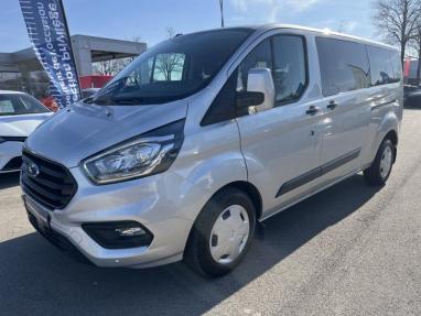 Voir le détail de l'offre de cette FORD Transit Custom Kombi 320 L2H1 2.0 EcoBlue 130ch mHEV Trend Business 7cv de 2023 en vente à partir de 396.54 €  / mois