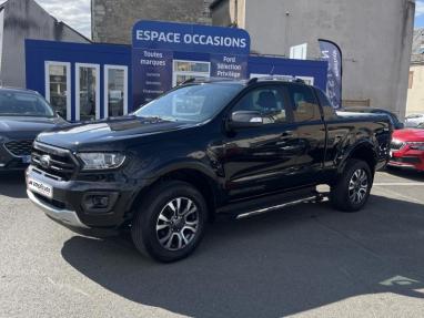 Voir le détail de l'offre de cette FORD Ranger 2.0 TDCi 213ch Super Cab Wildtrak BVA10 de 2022 en vente à partir de 495.71 €  / mois