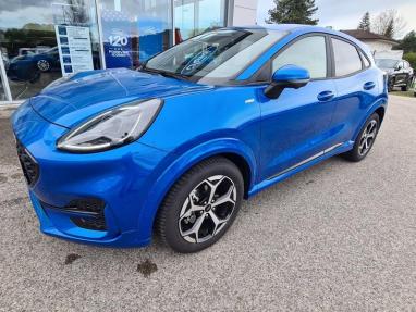 Voir le détail de l'offre de cette FORD Puma 1.0 EcoBoost Hybrid 125ch ST Line X S&S Powershift de 2025 en vente à partir de 29 499 € 