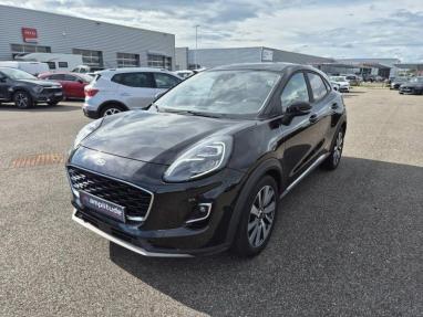 Voir le détail de l'offre de cette FORD Puma 1.0 Flexifuel 125ch S&S mHEV Titanium X de 2021 en vente à partir de 197.86 €  / mois