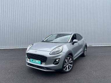 Voir le détail de l'offre de cette FORD Puma 1.0 EcoBoost 125ch mHEV Titanium X 6cv de 2021 en vente à partir de 197.16 €  / mois