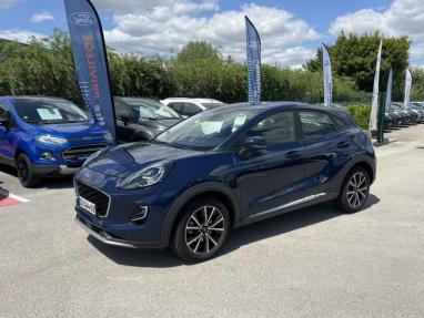 Voir le détail de l'offre de cette FORD Puma 1.0 Flexifuel 125ch S&S mHEV Titanium de 2022 en vente à partir de 202.36 €  / mois
