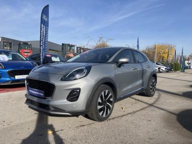Voir le détail de l'offre de cette FORD Puma 1.0 Flexifuel 125ch S&S mHEV Titanium Business de 2024 en vente à partir de 224.48 €  / mois